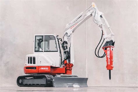 how to remove a breaker from a mini excavator|miniexcavator with breaker attachment pictures.